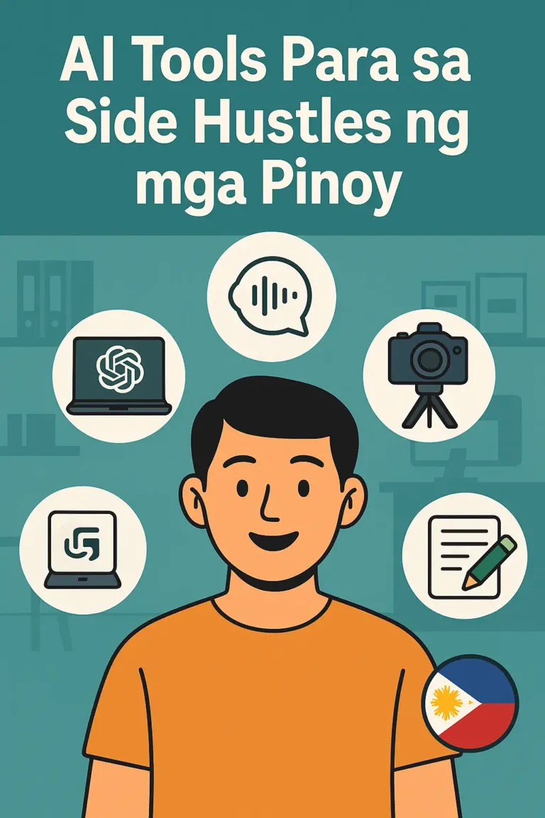 AI Tools Para sa Side Hustles ng mga Pinoy