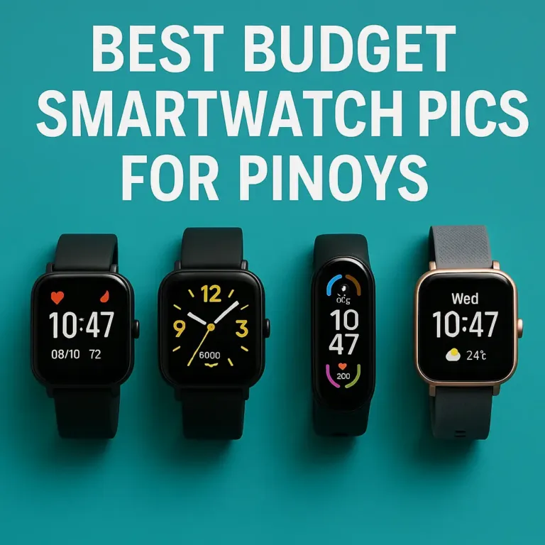 Best Budget Smartwatch Picks for Pinoys