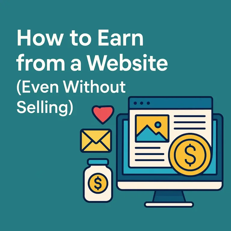 How to Earn From Your Website