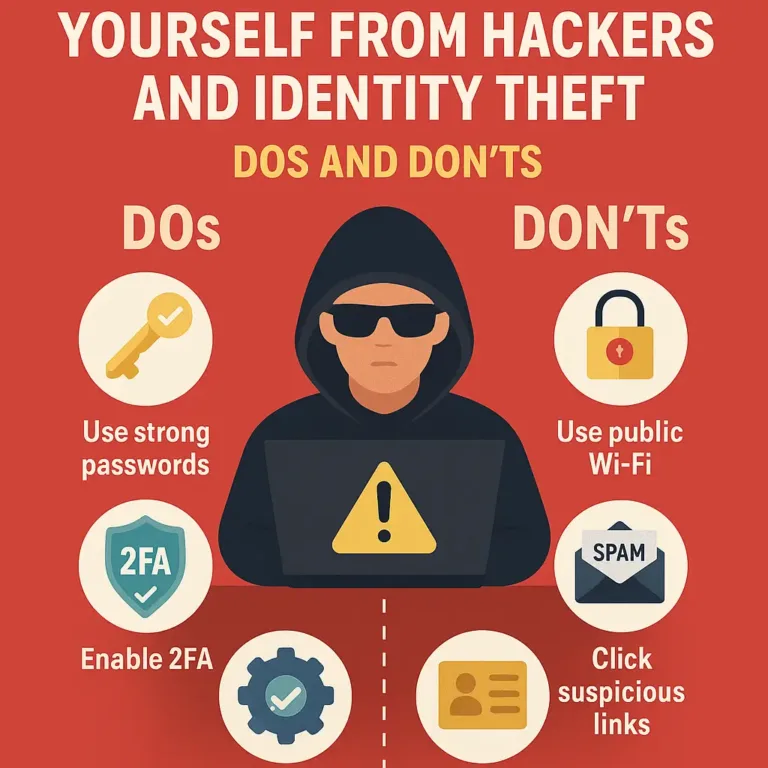 How to Protect Yourself from Hackers and Identity Theft