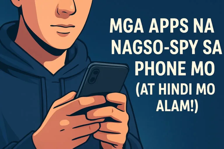 Mga Apps na Nag ii-Spy sa Phone Mo