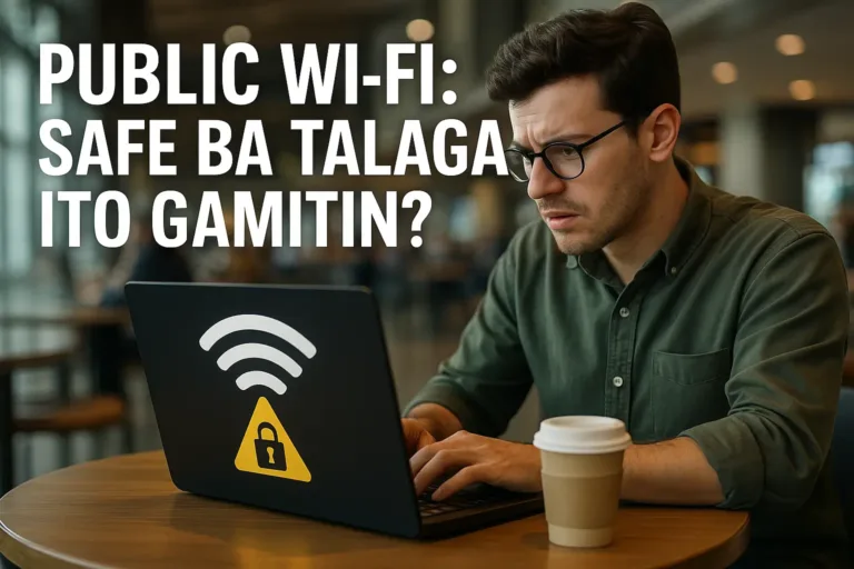Public Wi-Fi: Safe ba Talaga Ito Gamitin?