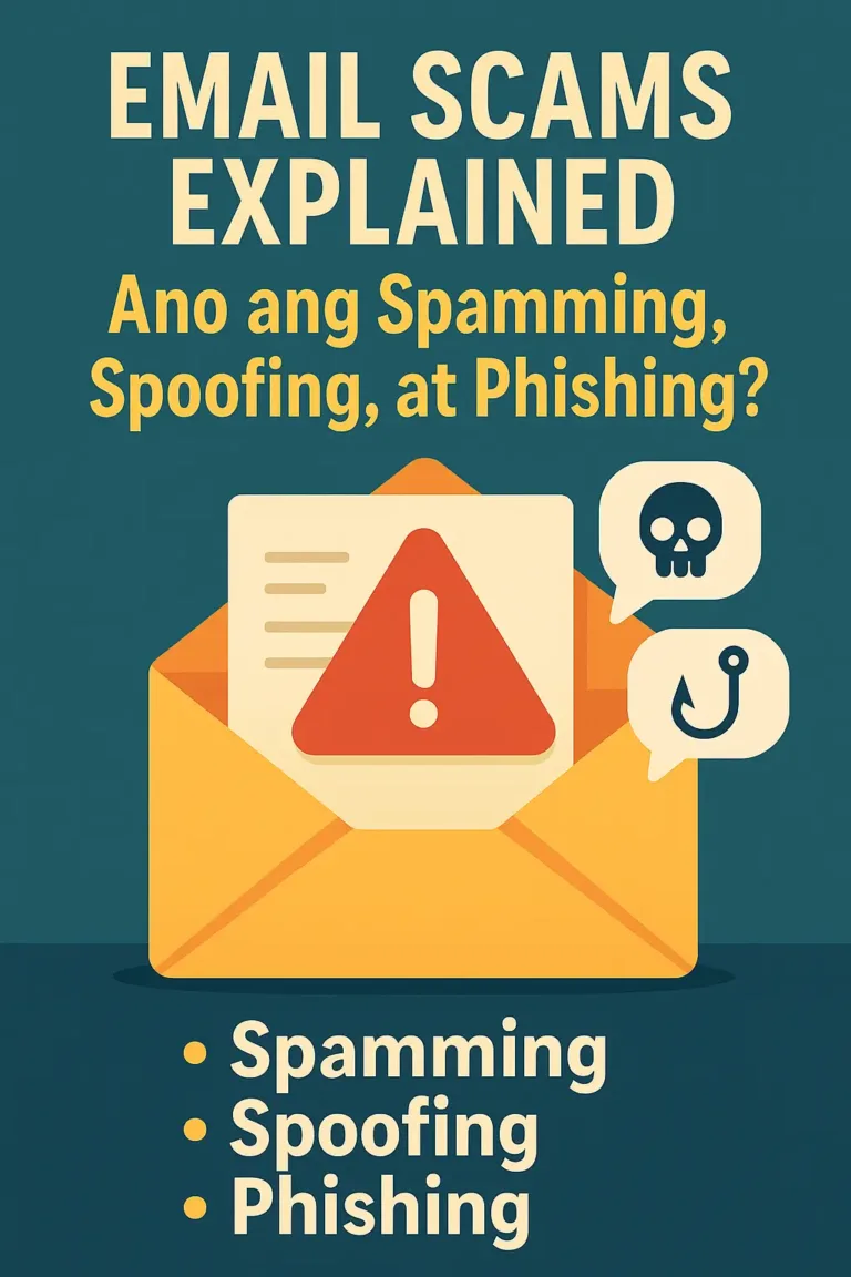 What is Spamming Spoofing and Phishing
